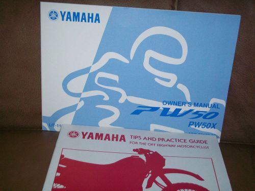 2008 yamaha pw50, pw50x motorcycle owners manual