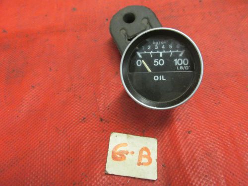 Mgb, original smiths oil pressure gauge, late style, !!