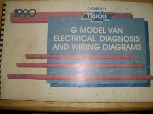 1990 chevrolet full-size van electrical diagnosis and wiring diagrams manual!