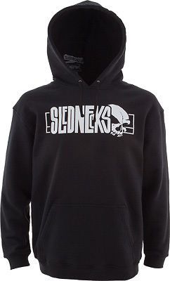 Slednecks og pullover hoodie - black