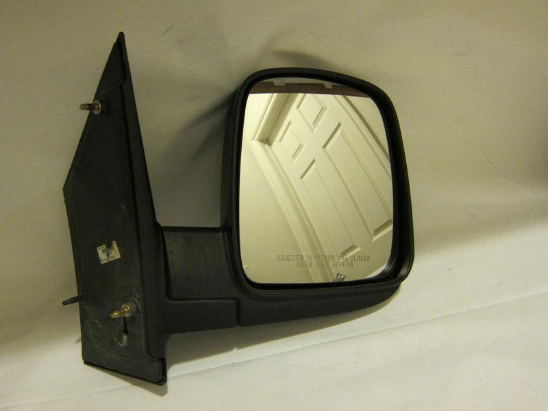 2003-2007 express/savana used oem rh (passenger) mirror -- manual type**