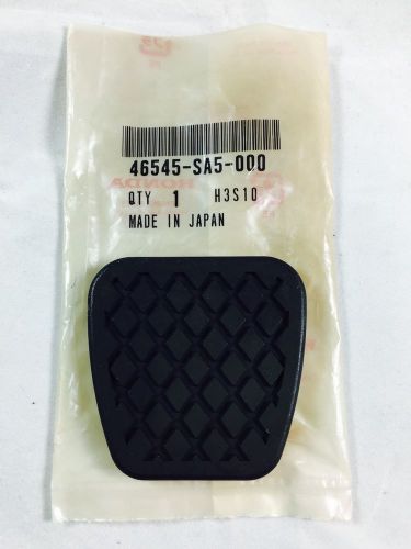 Oem honda crx clutch / brake pedal pad cover a5