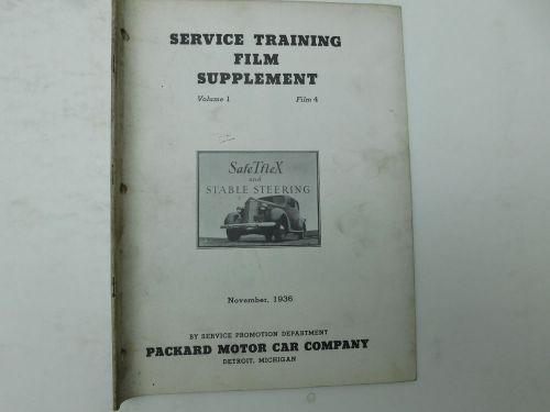 1940 packard service training film supplement a good steer vol 1 film 4