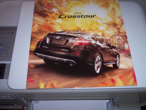 2013 honda crosstour dealer sales brochure