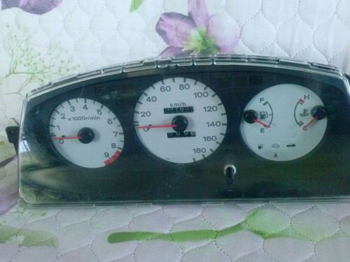 Rare 1992-1995 jdm honda civic eg9 sir white face gage cluster mt!!!