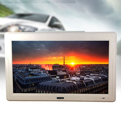 Pop fixed 19 inch automotive advertising bus ceiling display tft lcd car monitor