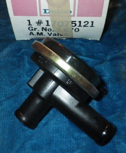 Nos 1983-1984 pulseair shutoff valve emission gm #17075121 cadillac chevy buick