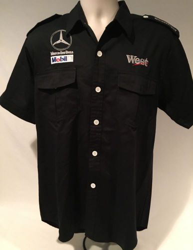 F1 formula mercedes benz mobil official racing shirt motorcycle sports black l