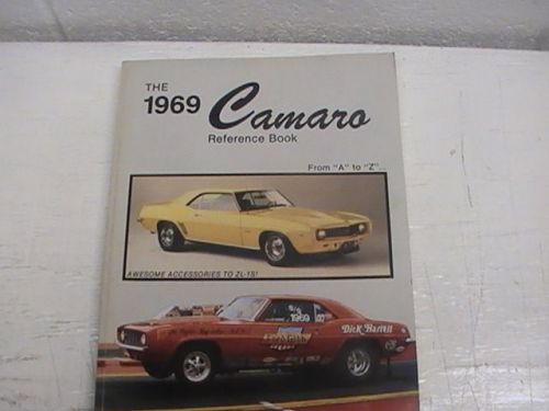 The 1969 camaro reference book by john hooper