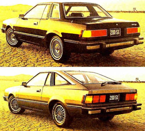 1981 datsun 200-sx brochure-200sx dlx-lux sport--nissan