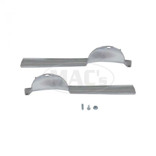 Ford mustang fog light bars - chrome