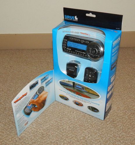 2005 sirius streamer gtr replay satellite radio (sealed) xm