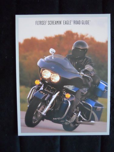 2001 harley davidson fltrsei 2 screamin&#039; eagle road glide brochure