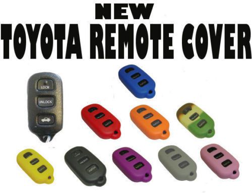 New toyota 4 runner 4 btn key fob remote cover - blue