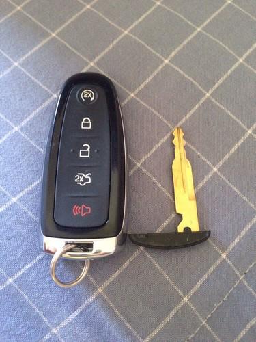 2011-2013 ford edge explorer flex 5 button smart key remote start keyless fob 