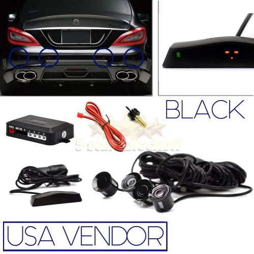 Fit kdm car usa black wireless backup sensors upgrade safety reverse system kit