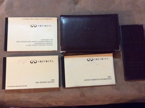 Used 2001 infiniti qx4 owners manuals