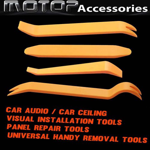 4pcs/set car door audio trim interior panel dash installation removal pry tools