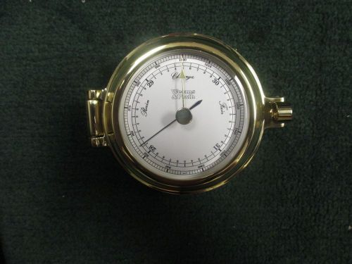 Weems &amp; plath cutter collection - barometer - 210700 - in the original box
