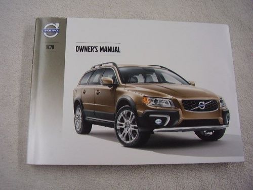 2014  volvo xc70  xc-70  owners manual