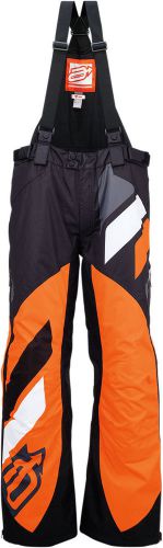 Arctiva snow snowmobile men&#039;s 2017 comp insulated bibs/pants (black/orange) 2xl