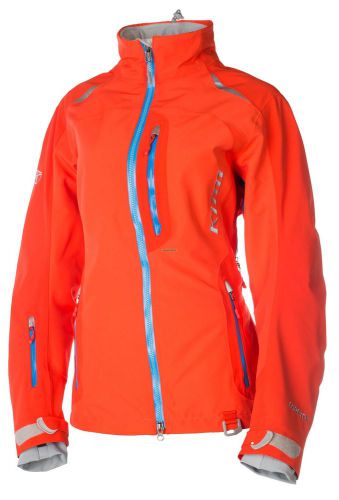 2017 klim ladies alpine parka - hot coral