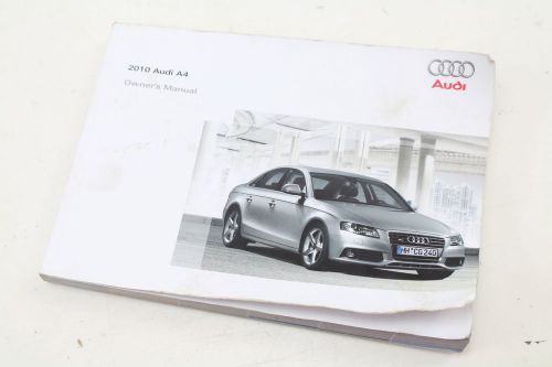 Owners manual - audi a4