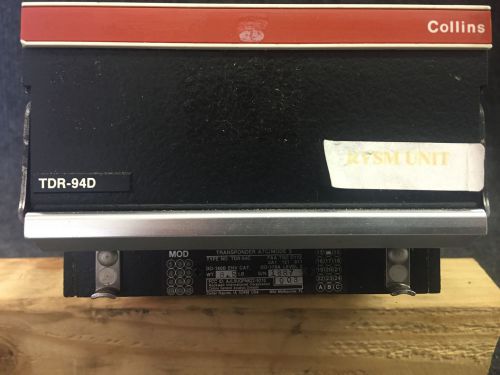 Collins tdr-94d transponder - no reserve