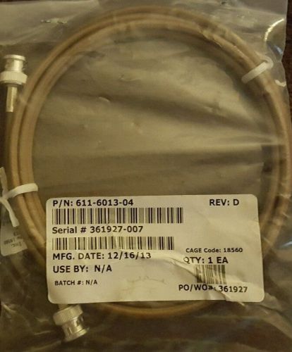 Artex 611-6013-04 6-foot bnc to bnc coax cable