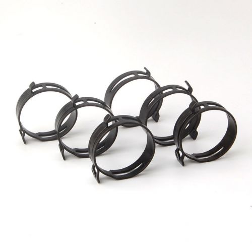 10x diameter=40mm 1-23/40&#034; 1.575&#034; spring clip action fuel hose line clamps