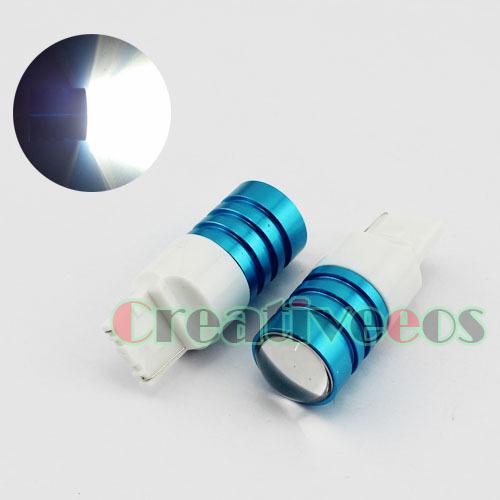 2pcs t20 cree q5 high power 7w led reverse light bulbs