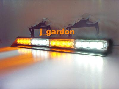 16 led a-w-a-w light 3w windshield emergency light strobe light lightbar jn16-3w