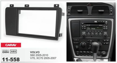 Carav 11-558 2din car radio dash kit panel for volkswagen polo 2014+ (silver)