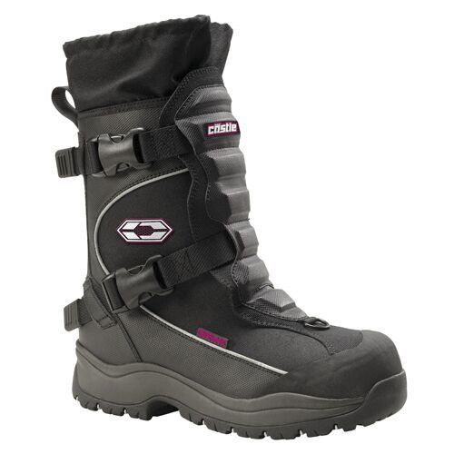 Womens size 6 castle x barrier snowmobile boot winter snow ladies boots 84-1306