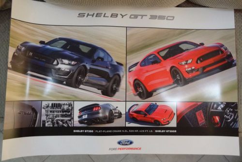 Ford shelby gt 350 poster 36 x 24 new!!!!
