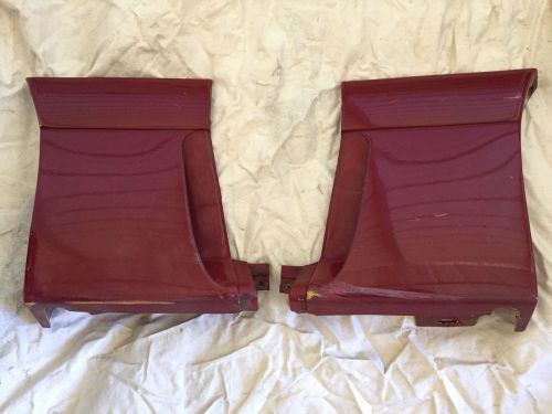 87-93 mustang fox body oem gt driver &amp; passenger side ground effect 5.0 set