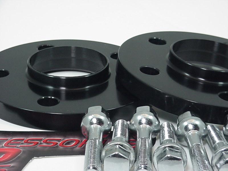 2pc / 20mm / black anodized mercedes e class 96-01 wheel spacer adapter  