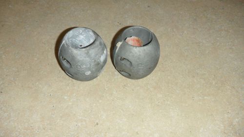 2 camp zinc shaft egg anodes 1 1/2&#034;