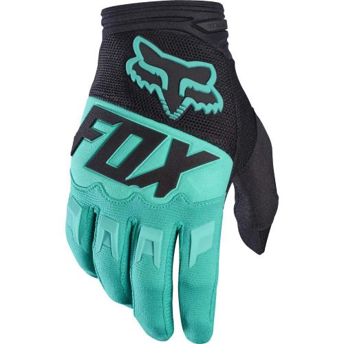 Fox racing mx moto dirtpaw race gloves green medium 17291