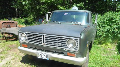 International harvester pickup  bed &amp; cab  engine  fenders etc