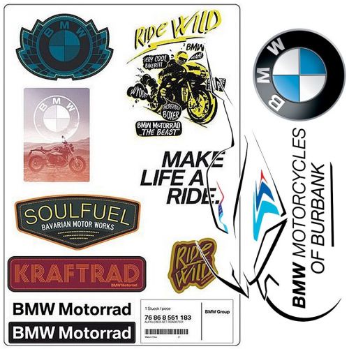 Purchase BMW Motorrad Motorcycle Genuine Roadster Sticker Set in Los