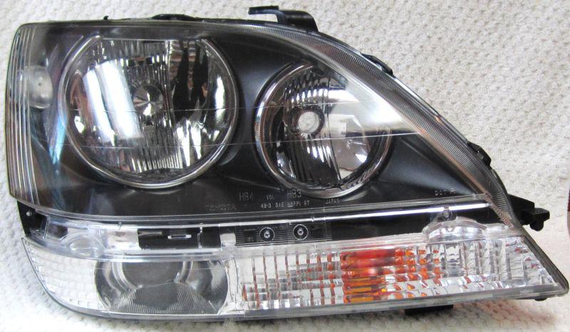 Lexus rx 300 right headlamp headlight assembly oem toyota part - minty!!