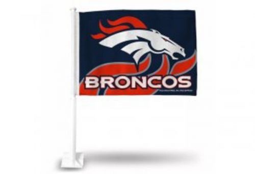 Denver broncos car flag - fg1601