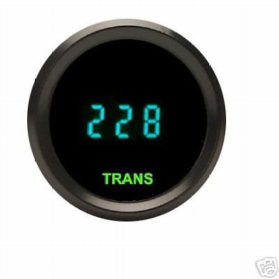 Dakota digital universal round transmission temperature gauge teal odyr-08-3 new