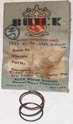 1953 54 buick nos shift lvr yoke antirattle sprg1318779