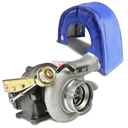 91-04 freightliner cummins 6ct hx40w t4 turbo charger 8.3 vband+blue hot blanket