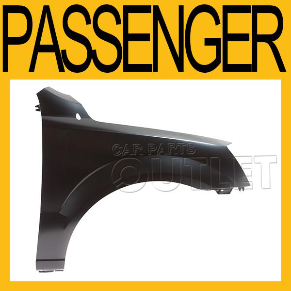 Right front fender ki1241113 primered wo flare for kia sorento lx w.antenna hole