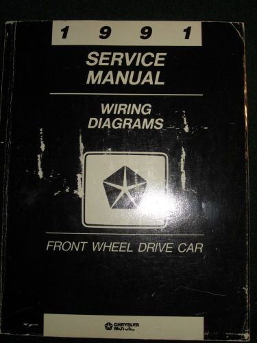 1991 chrysler plymouth dodge wiring diagrams service manual imperial new yorker+