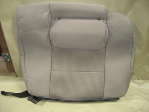2010 2011 2012 ford mustang coupe rear left upper seat cover oem grey cloth