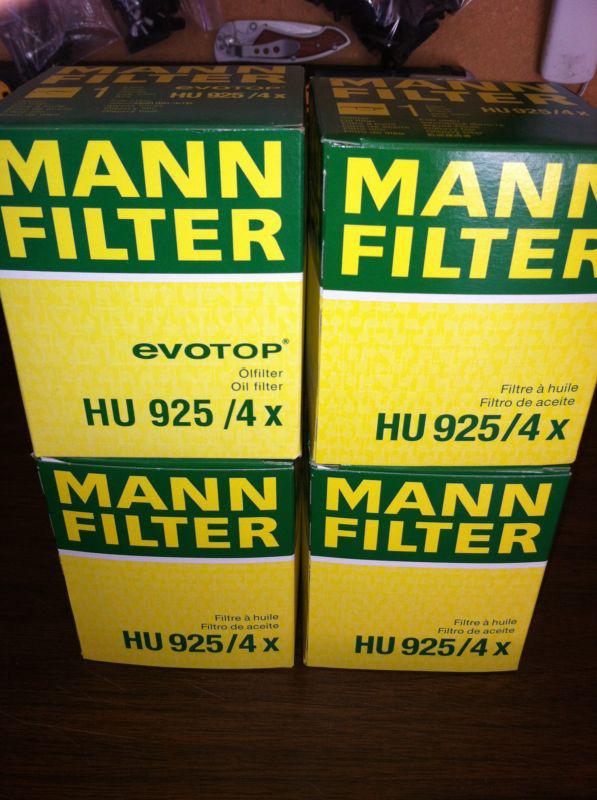 Oem bmw mann oil filter  e39 e49 e46 x3 x5 z3 z4 hu925/4x